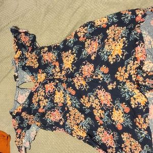 Torrid floral romper
